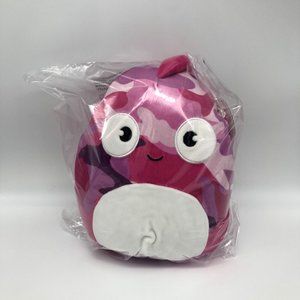 Squishmallows 8in BRONTE the Pink Camo Chameleon Valentine Stuffed Plush Toy NEW